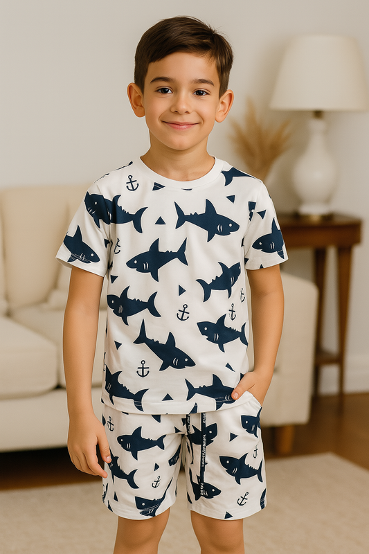 Printed Cord set-Smooth Touch Casual Wear