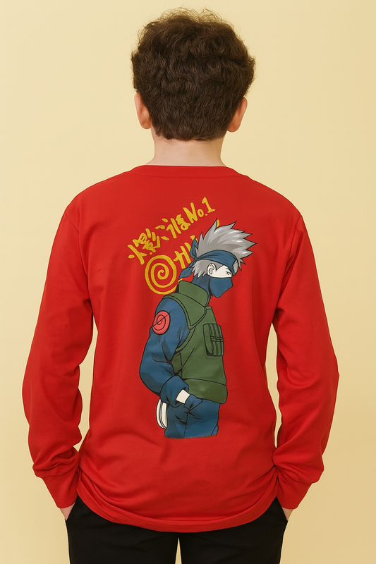 Classic Cotton Crew Neck Full T Shirt for Boys