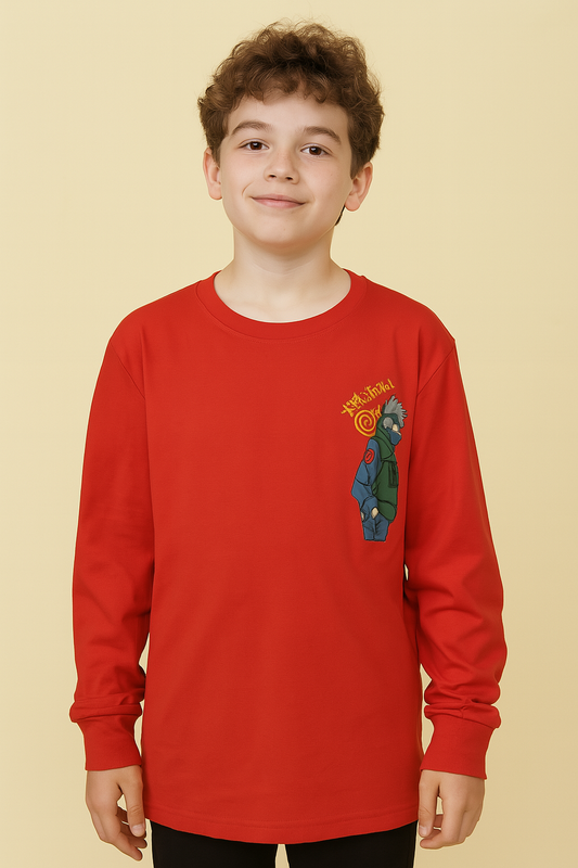 Classic Cotton Crew Neck Full T Shirt for Boys