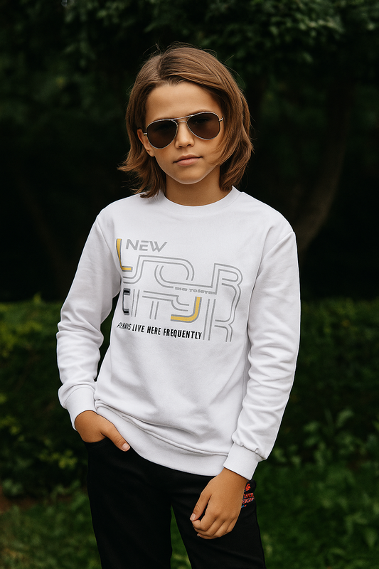 Winter Collection Boys T-Shirt – Breathable Fabric
