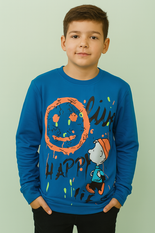 Trendy Tencel Blend Winter Boy's T-Shirt