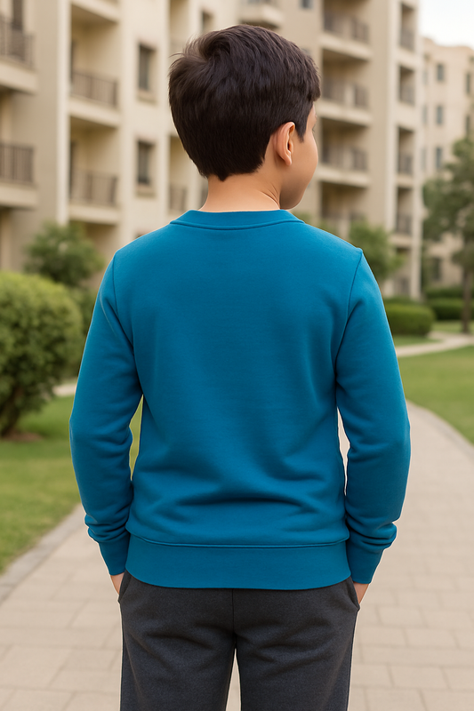 Comfy Tencel Looper Winter T-Shirt for Kids-Full Sleeve T shirt