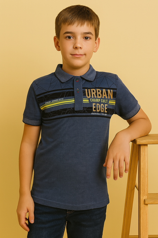 Premium Quality Cotton T-Shirt – Half Sleeve Polo