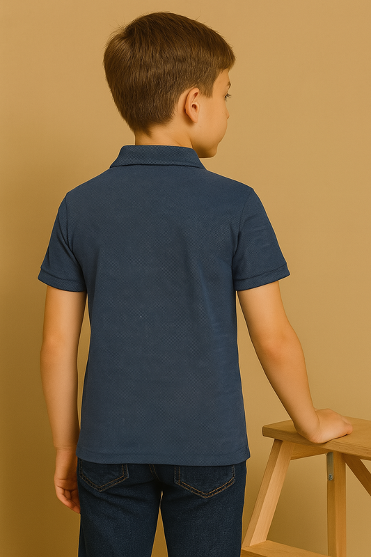 Premium Quality Cotton T-Shirt – Half Sleeve Polo