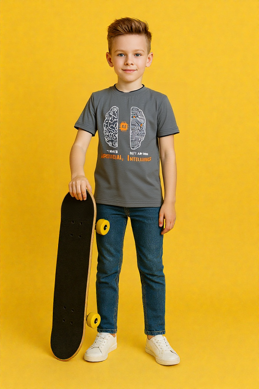Sustainable Fabric Kids Tee – Tencel Blend Cool Fit