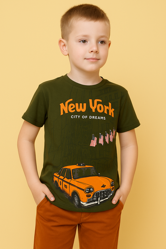 Activewear Inspired Kids T-Shirt – For Fun & Movement for Playground