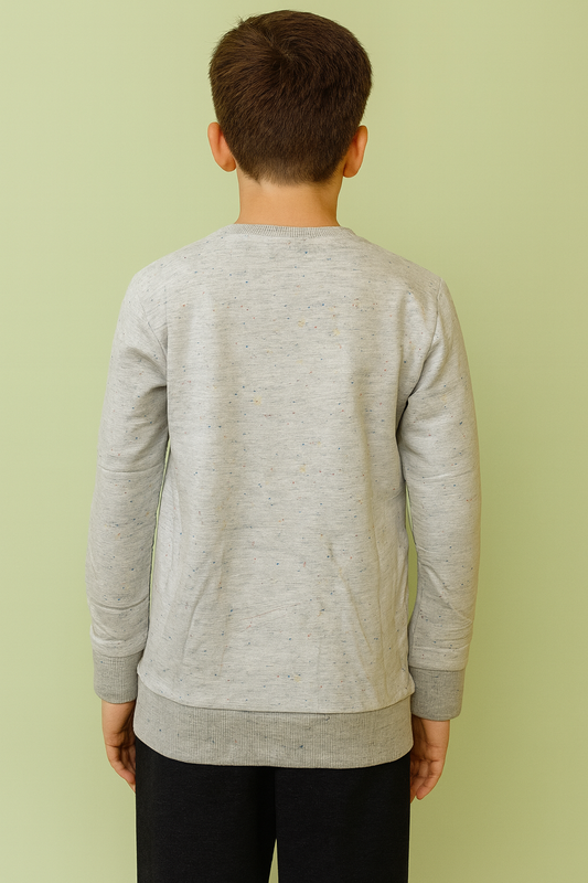 Warm Looper Knit Winter Sweatshirt for Boys