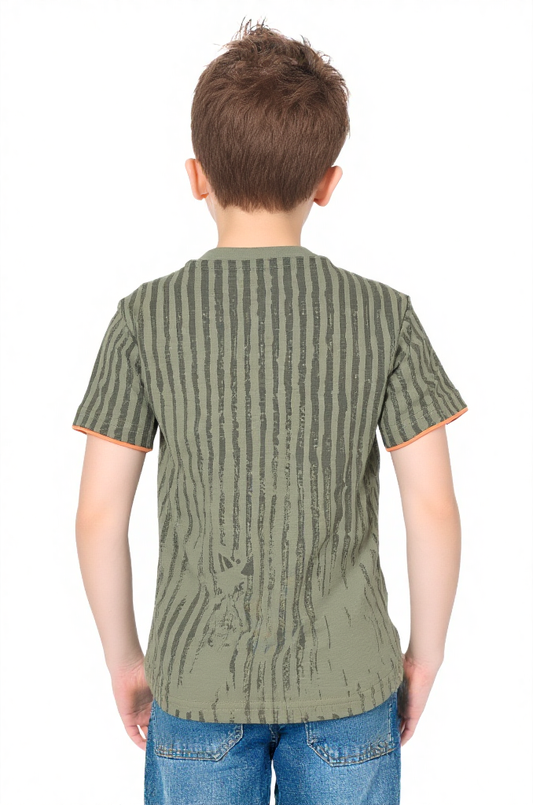 “BOSS” Printed T-Shirt – Cotton Spandex Comfort