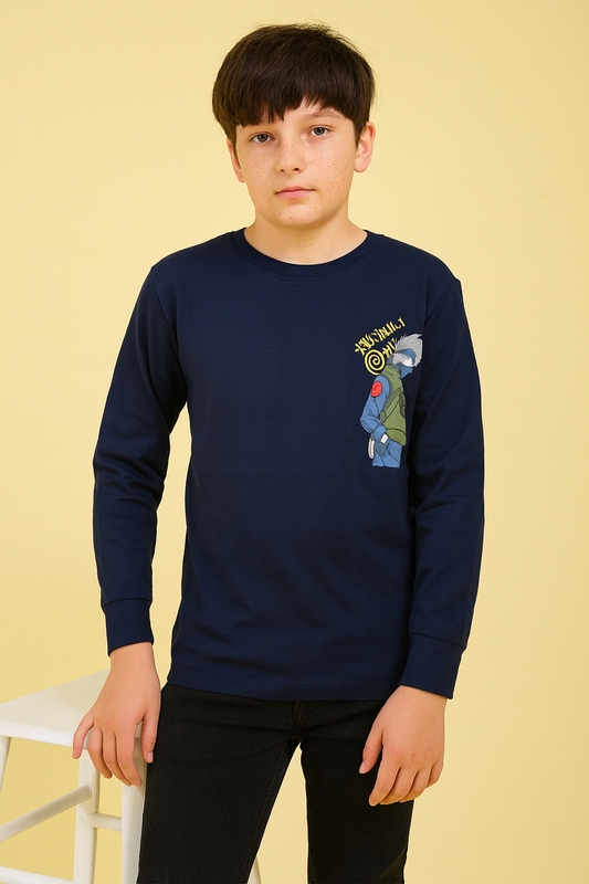Cool Full Sleeve T-Shirt for Kids – Solid Colors & Prints