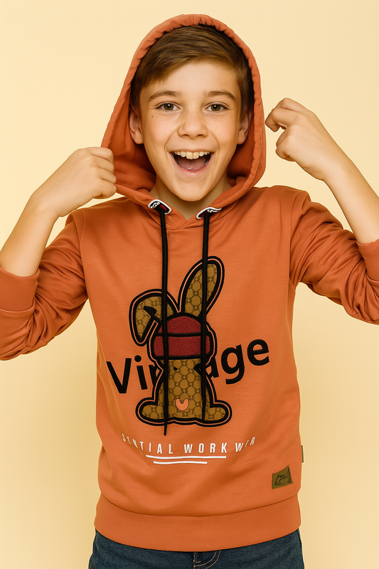 Kids Stretch Looper Tee – Durable & Flexible Fabric