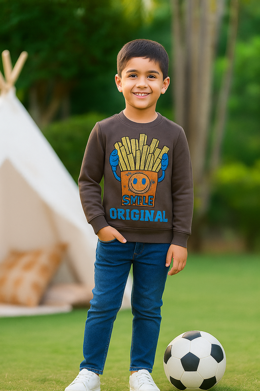 Cotton Fabric T-Shirt for Kids – Perfect Winter Choice