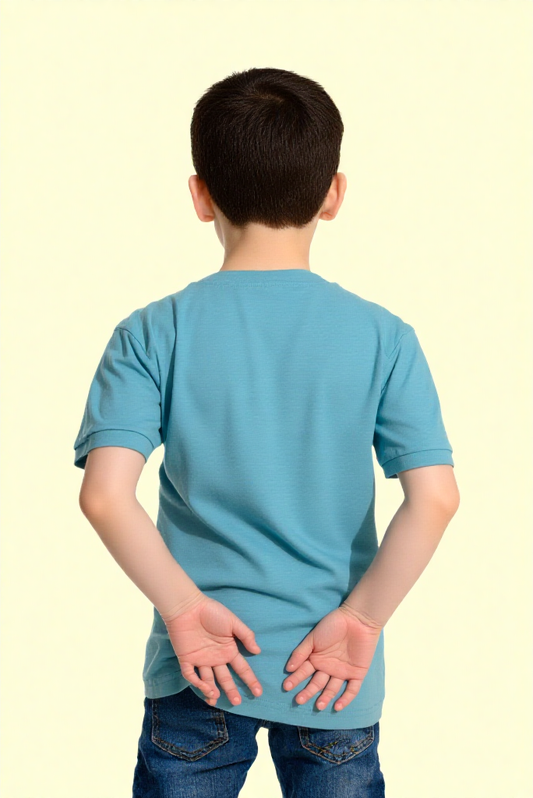 Breathable Cotton T-Shirt for Kids – Stylish & Comfy