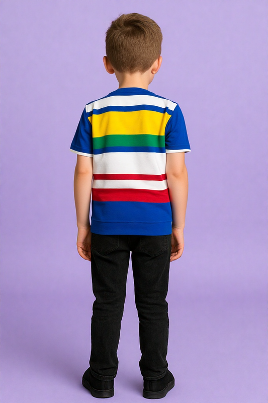 Boys Trendy Half Sleeve Tee – LOOPER KNIT Comfort