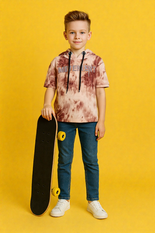 Smart Fit Kids HOOD Tee – Breathable & Flexible