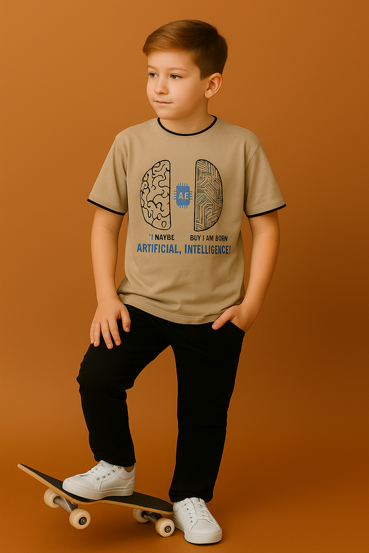 Cool Printed Tee for Boys – Casual Fit & Feel