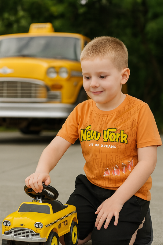 Stretch Fit Half Sleeve T-Shirt – Kids Everyday Style