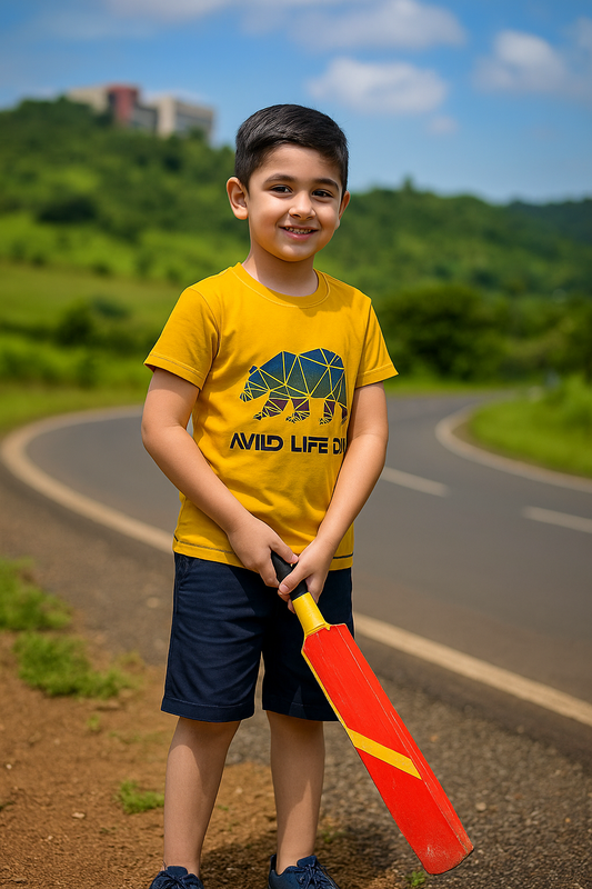 Wildlife Kingdom T-Shirt – Boys Jungle Adventure Print